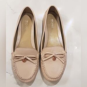Michael Kors leather loafers
